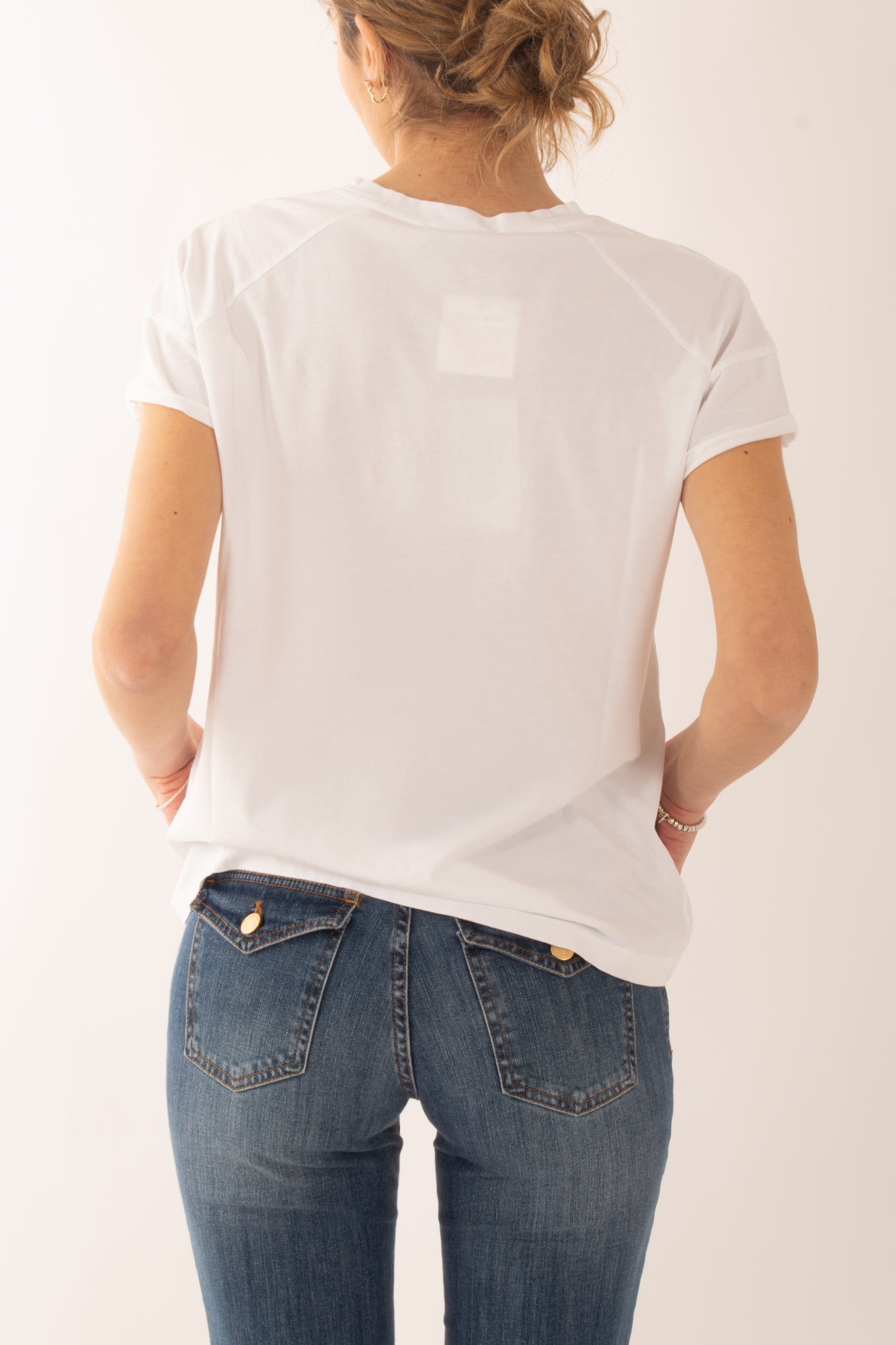 T-shirt orsetto da Donna Motel - Bianco