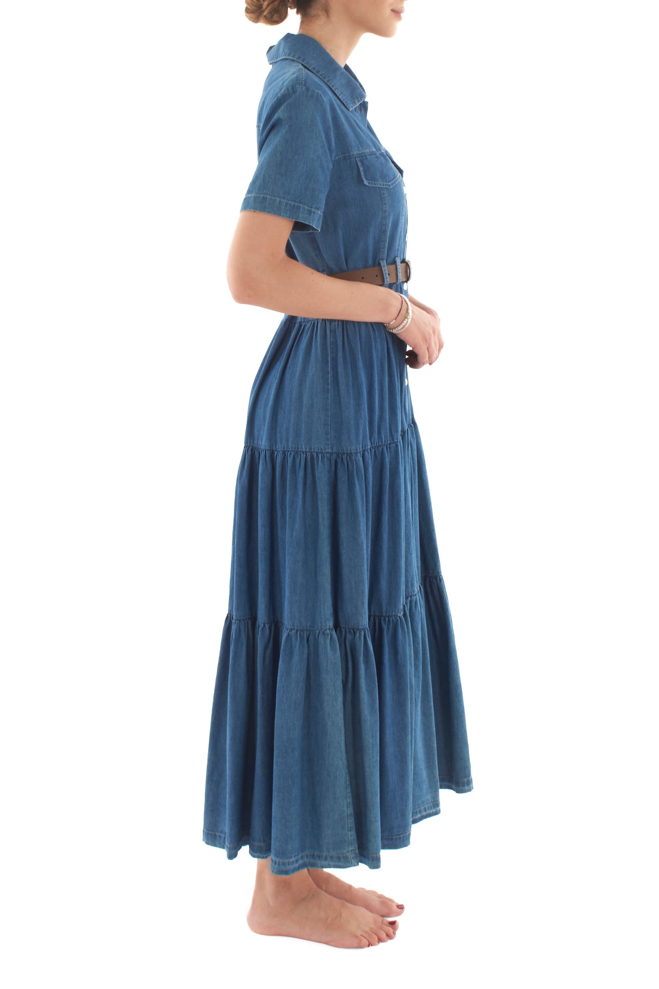 Abito chemisier da Donna Motel - Jeans