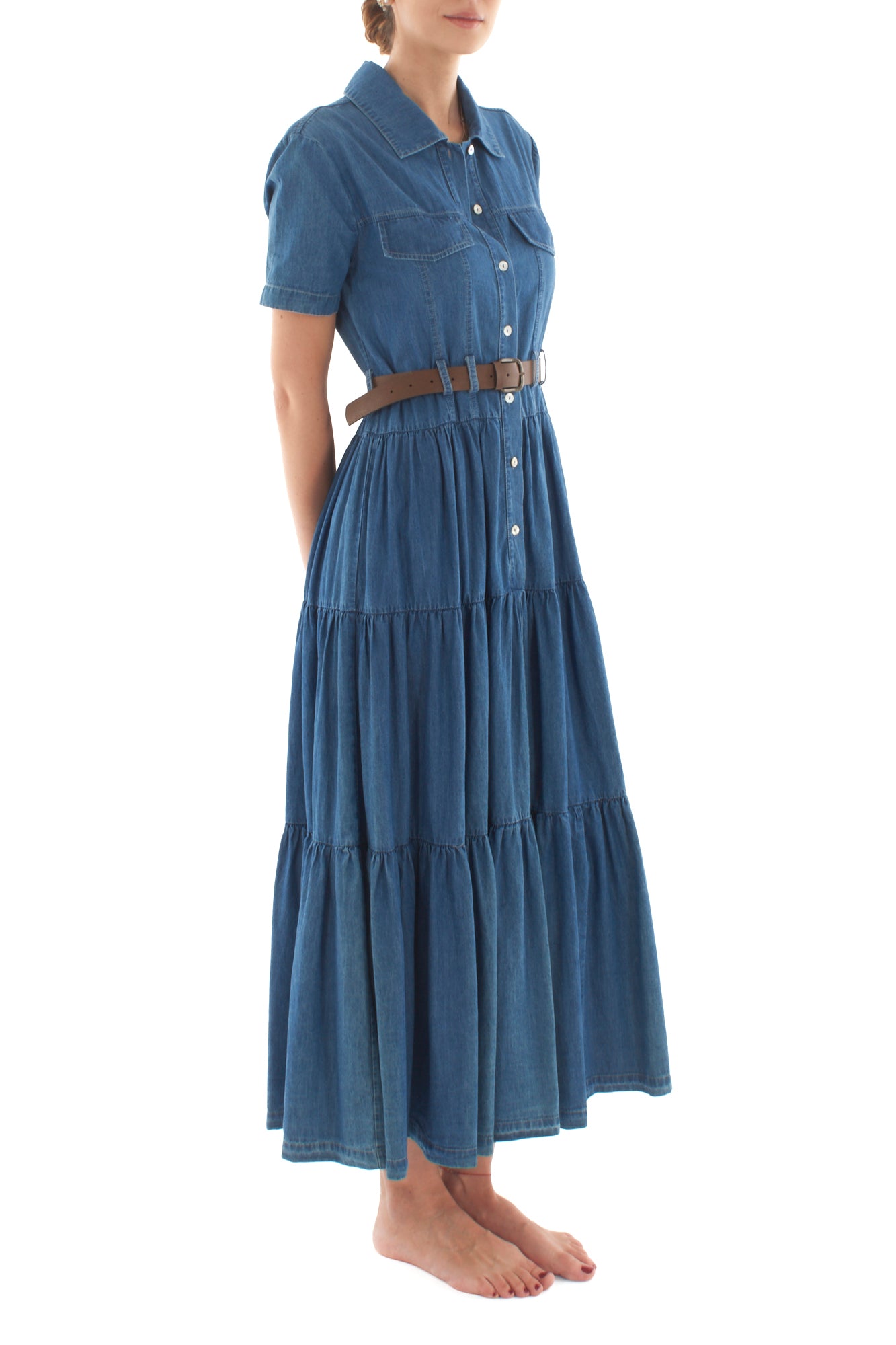 Abito chemisier da Donna Motel - Jeans