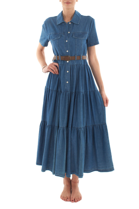 Abito chemisier da Donna Motel - Jeans