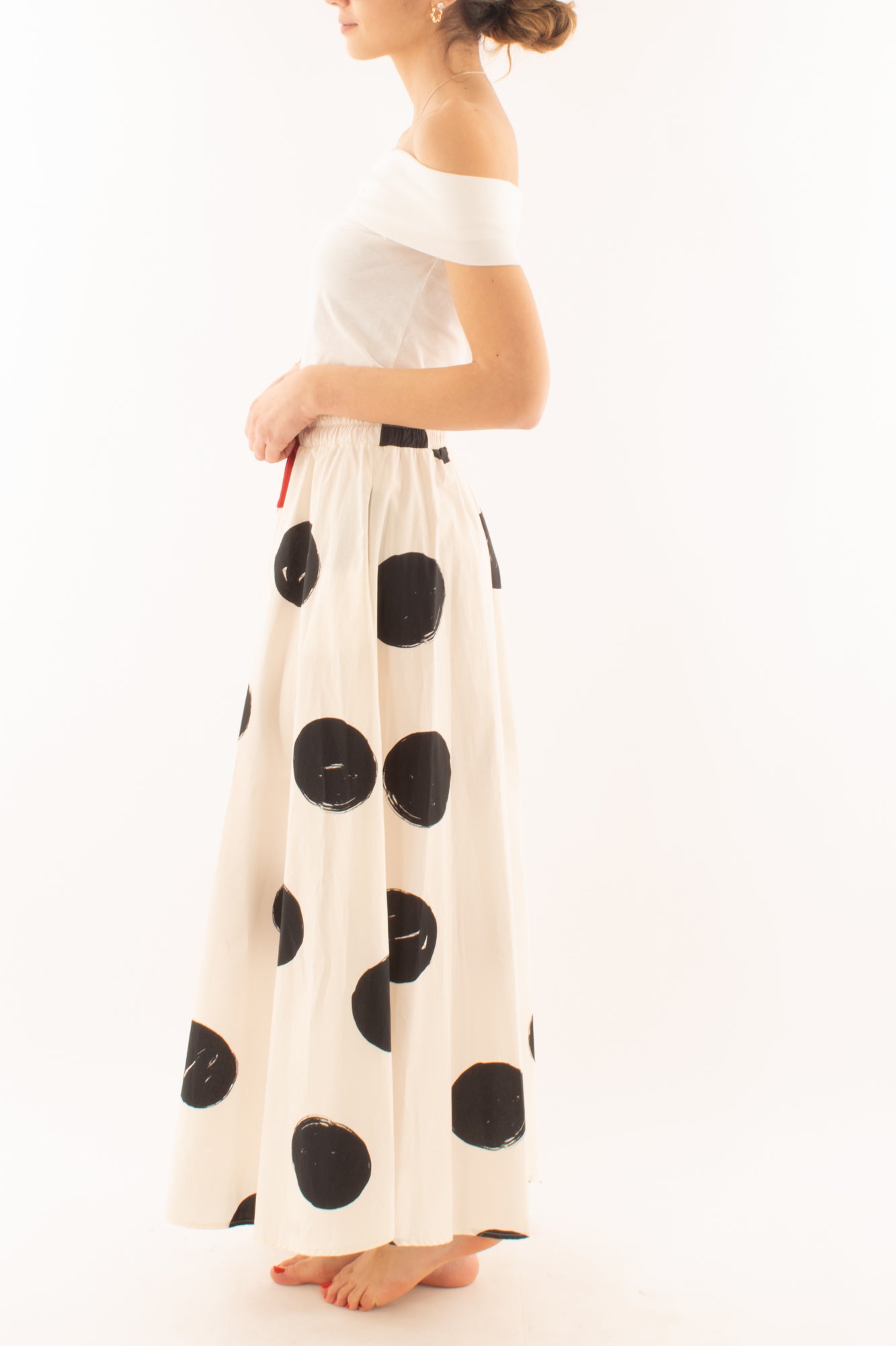 Abito a pois da Donna Motel - Naturale