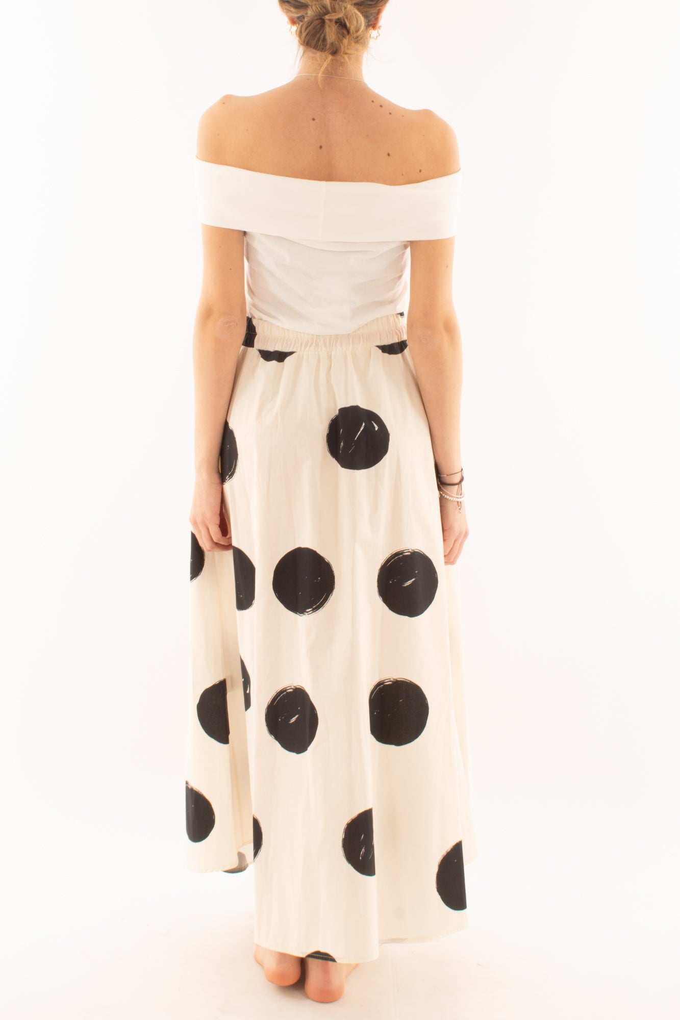 Abito a pois da Donna Motel - Naturale