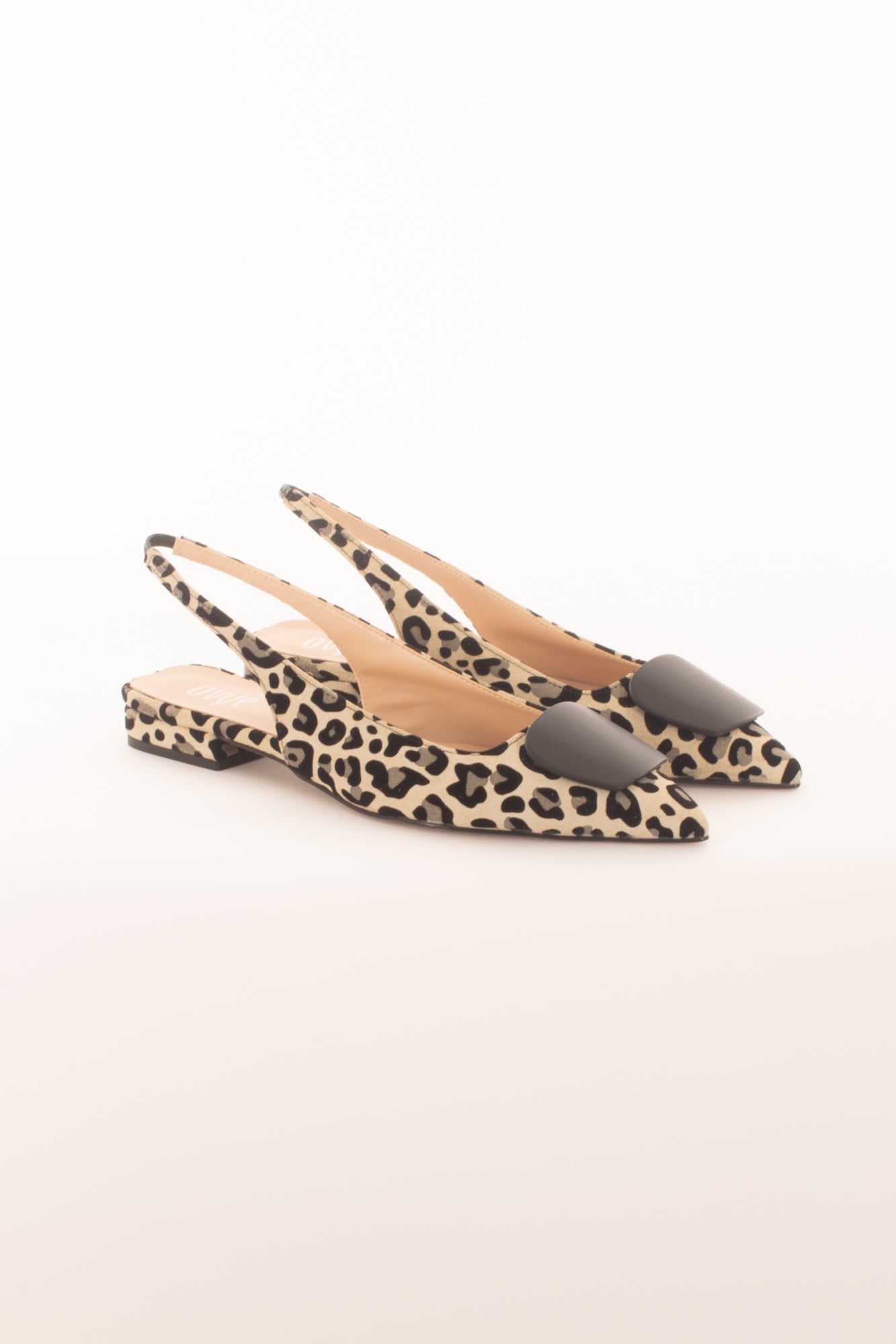 Ballerina sling back da Donna Ovye' - Maculato