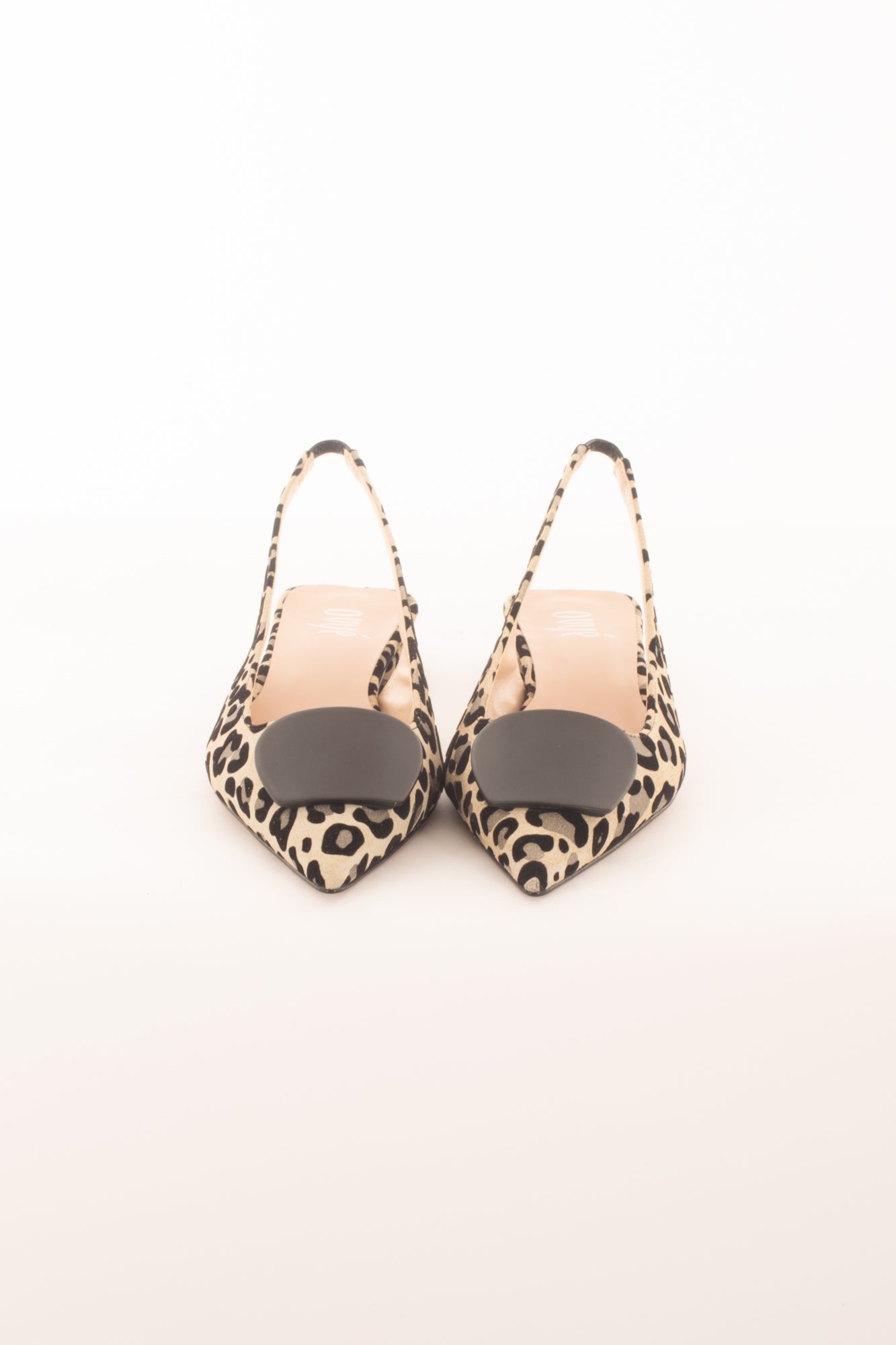 Ballerina sling back da Donna Ovye' - Maculato