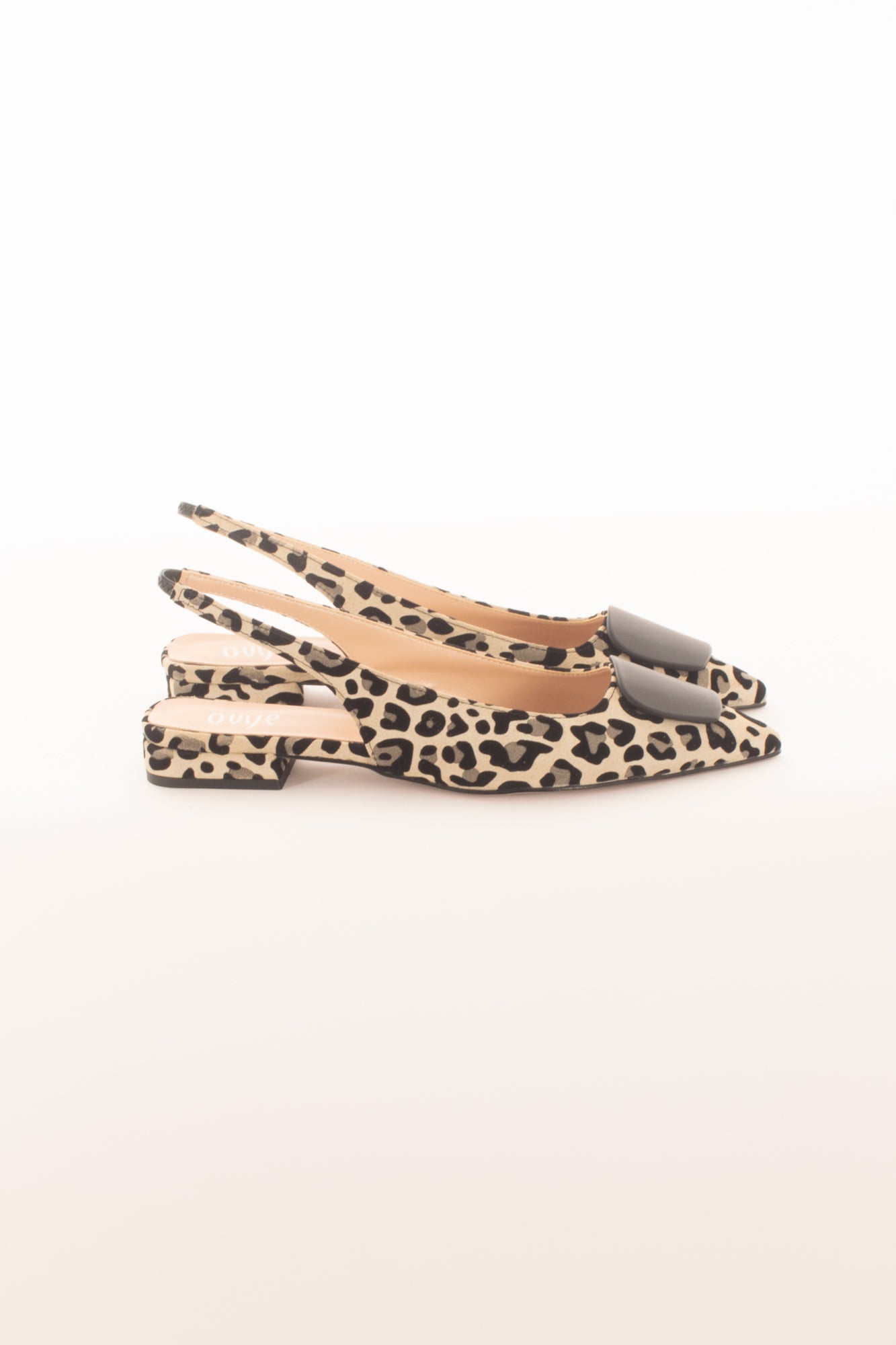 Ballerina sling back da Donna Ovye' - Maculato