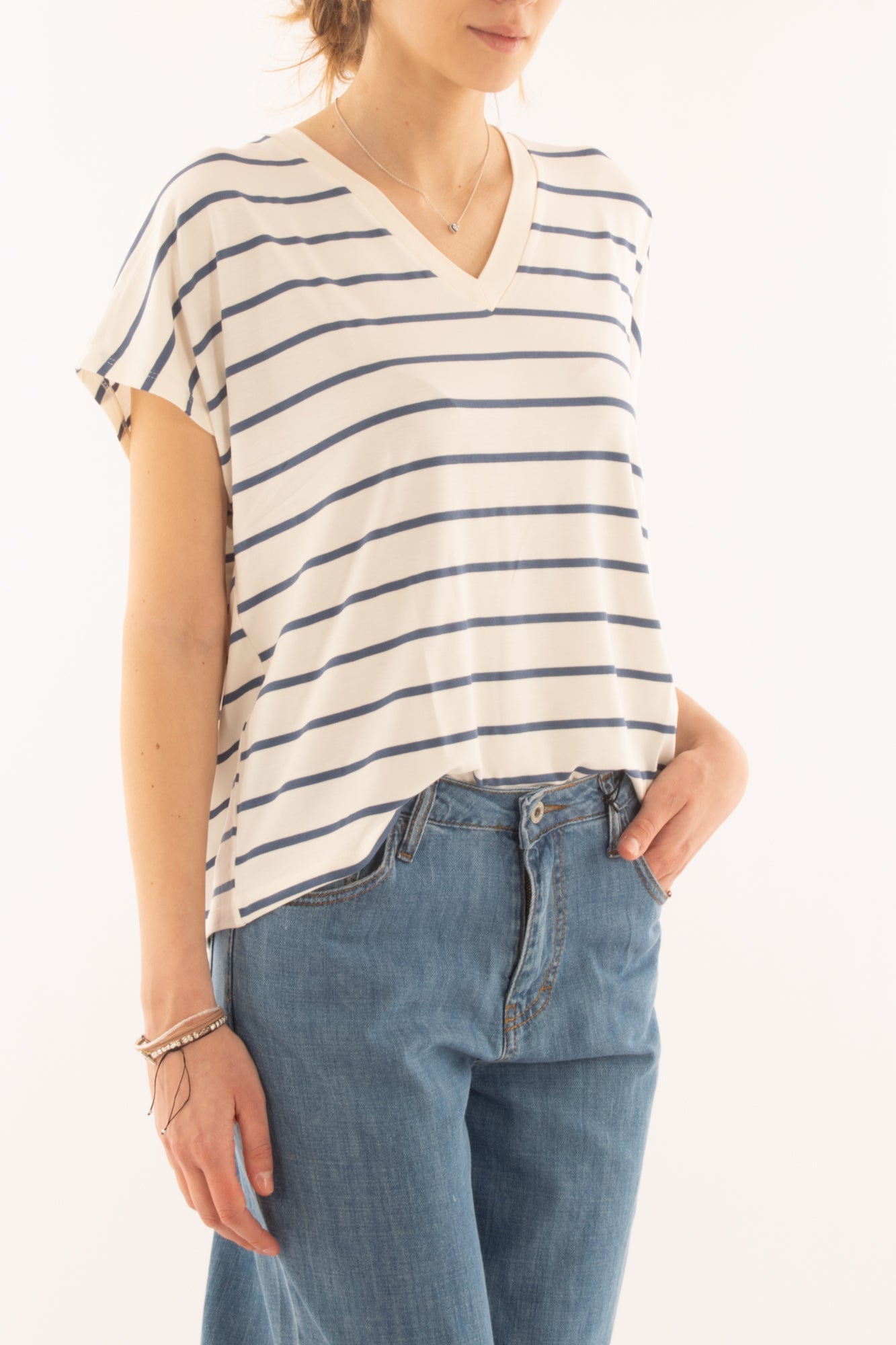 T-shirt rigata da Donna Susy mix - Jeans