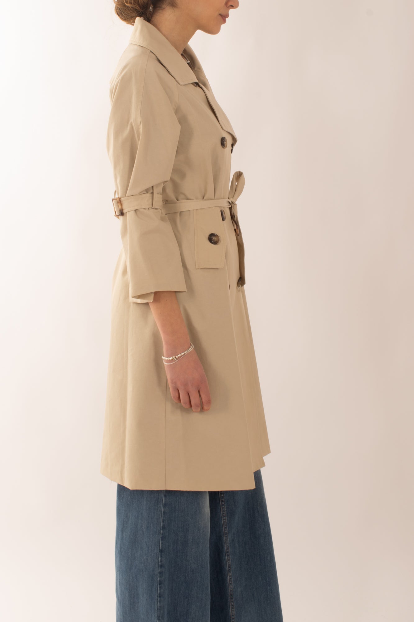 Trench da Donna Susy mix - Beige