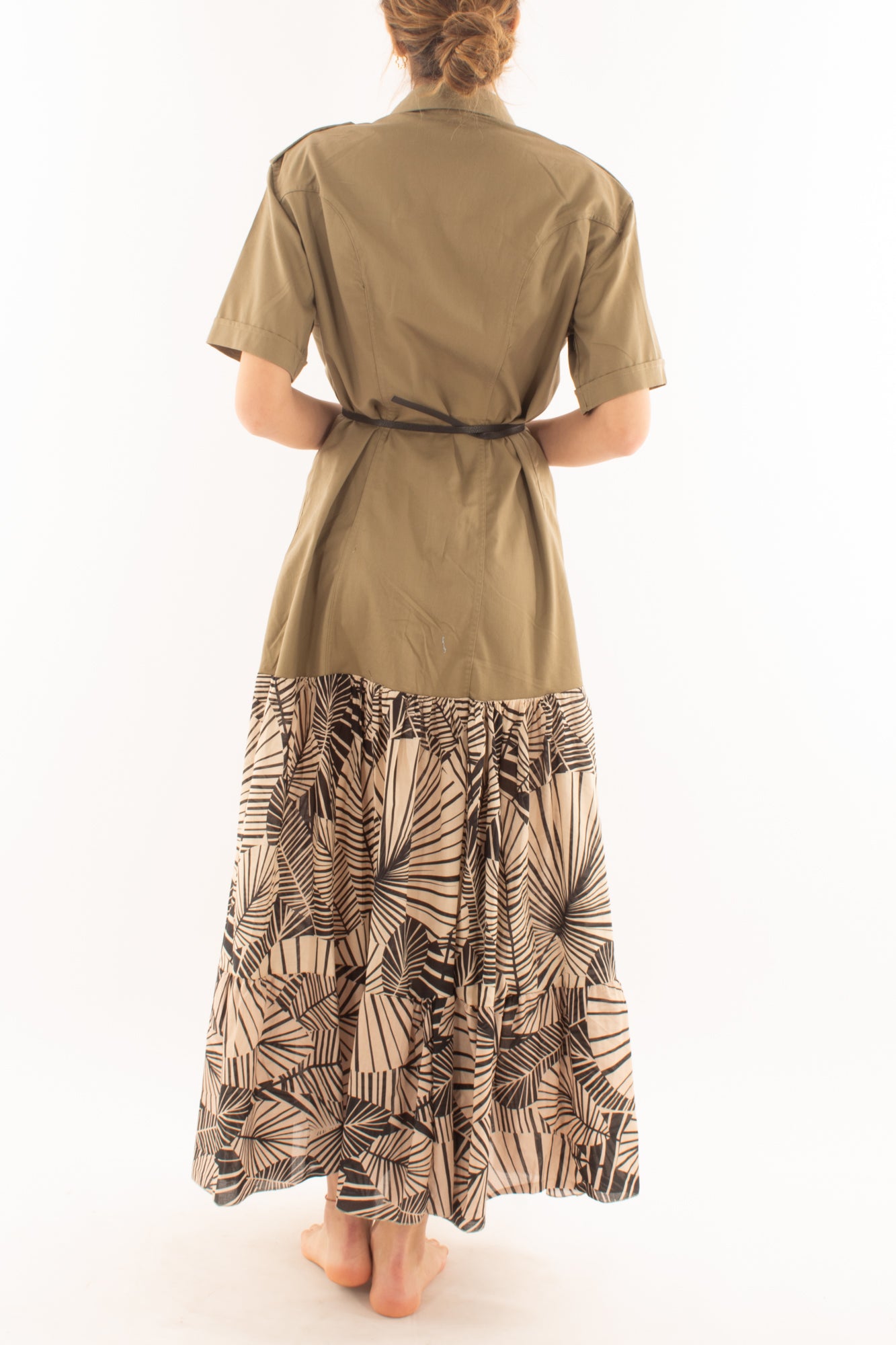 Abito lungo vintage da Donna Susy mix - Verde