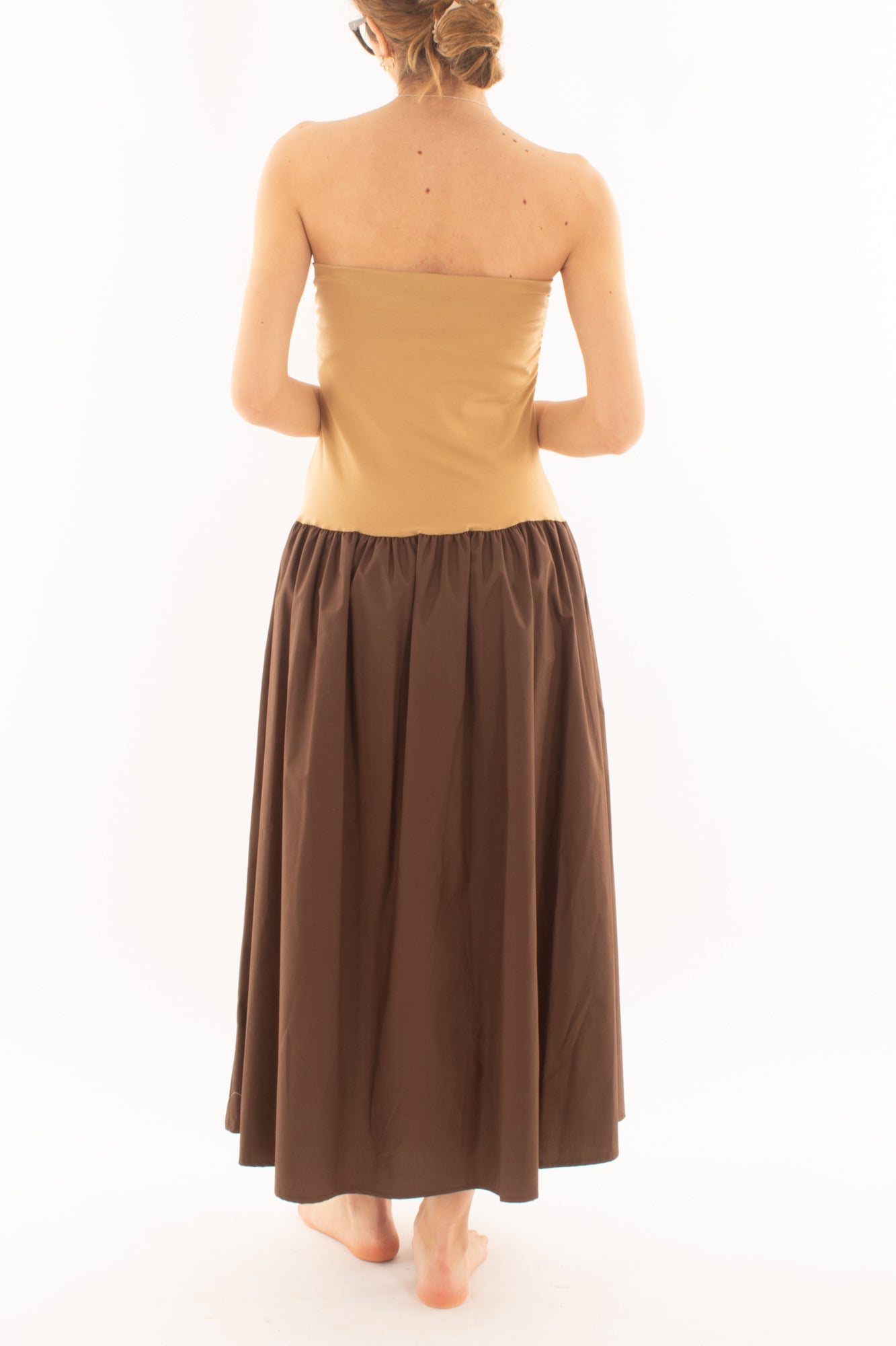 Abito a fascia da Donna Susy mix - Beige