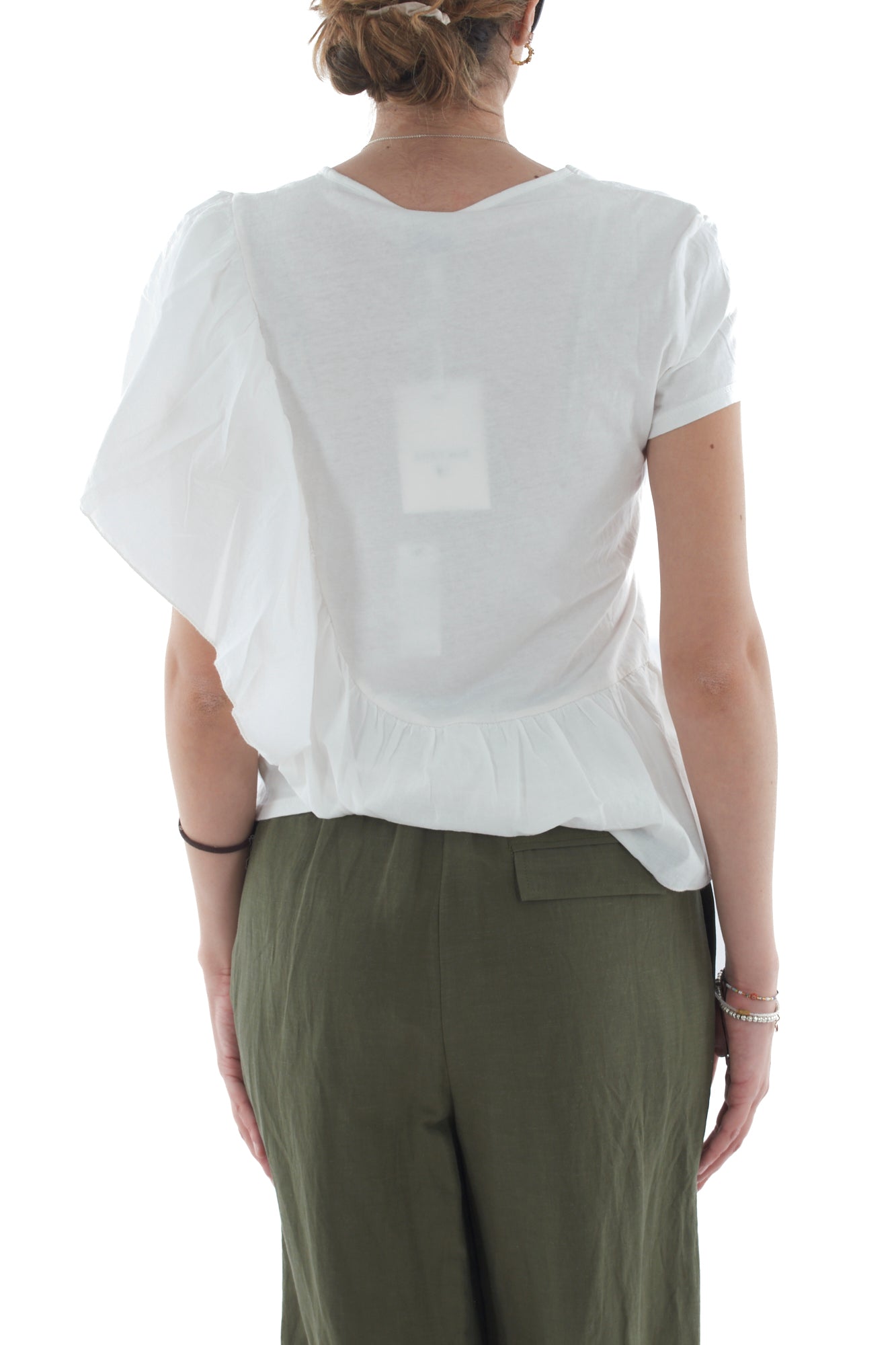 T-shirt con rouge da Donna Susy mix - Bianco