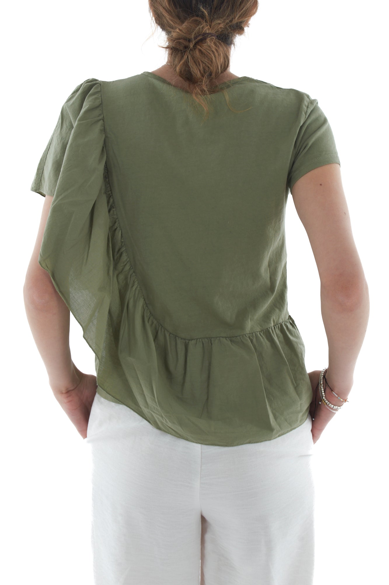 T-shirt con rouge da Donna Susy mix - Salvia