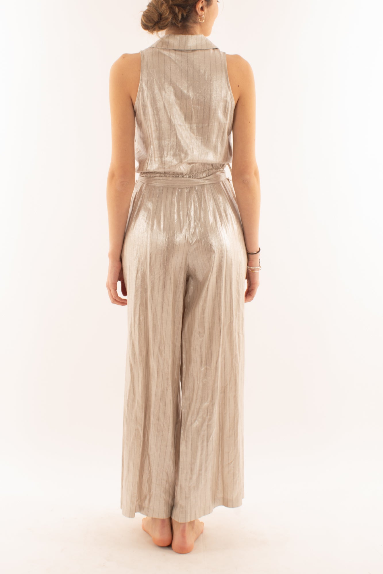 Tuta gessata da Donna Susy mix elite - Beige