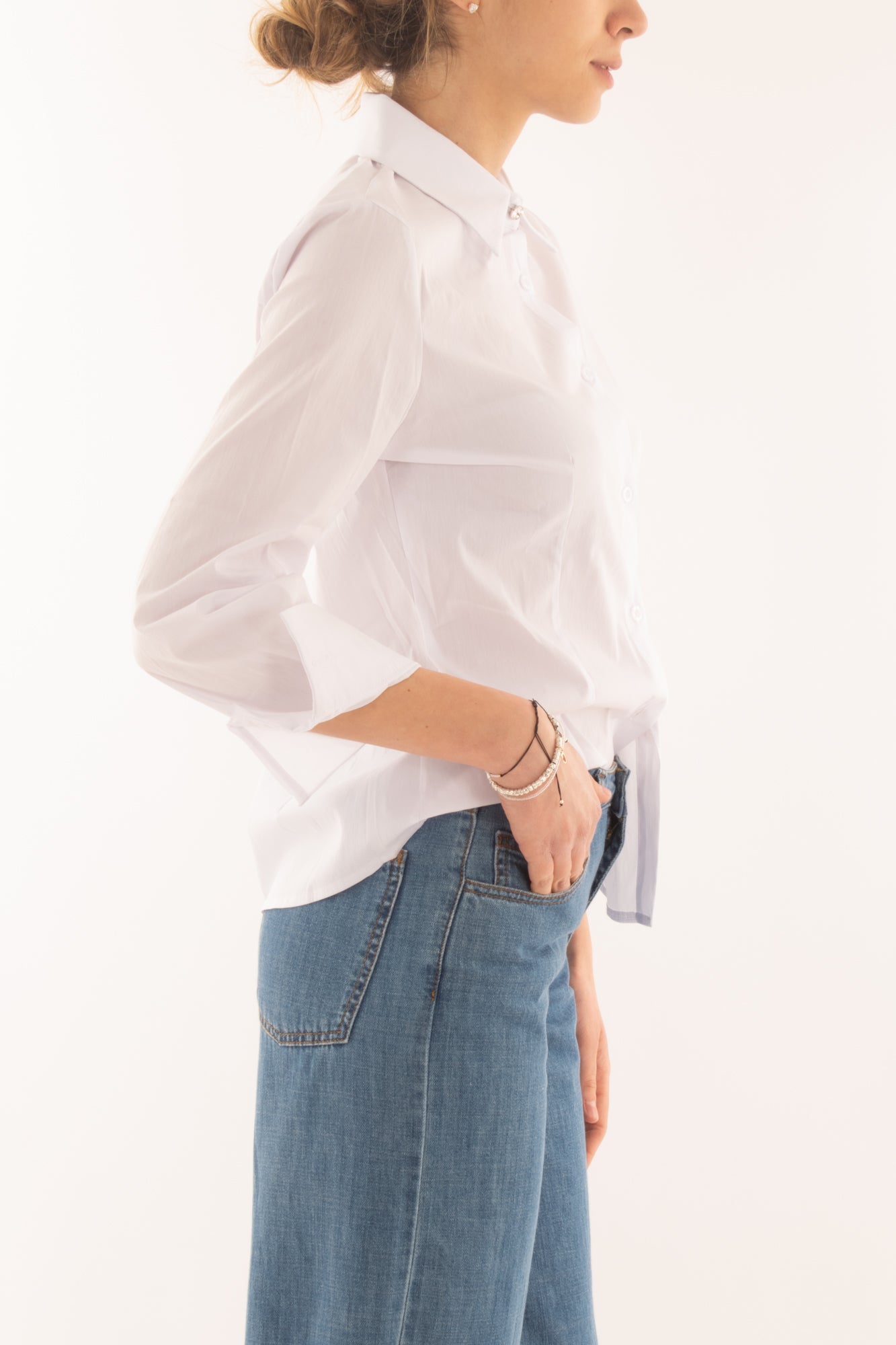 Camicia base da Donna Susy mix - Bianco