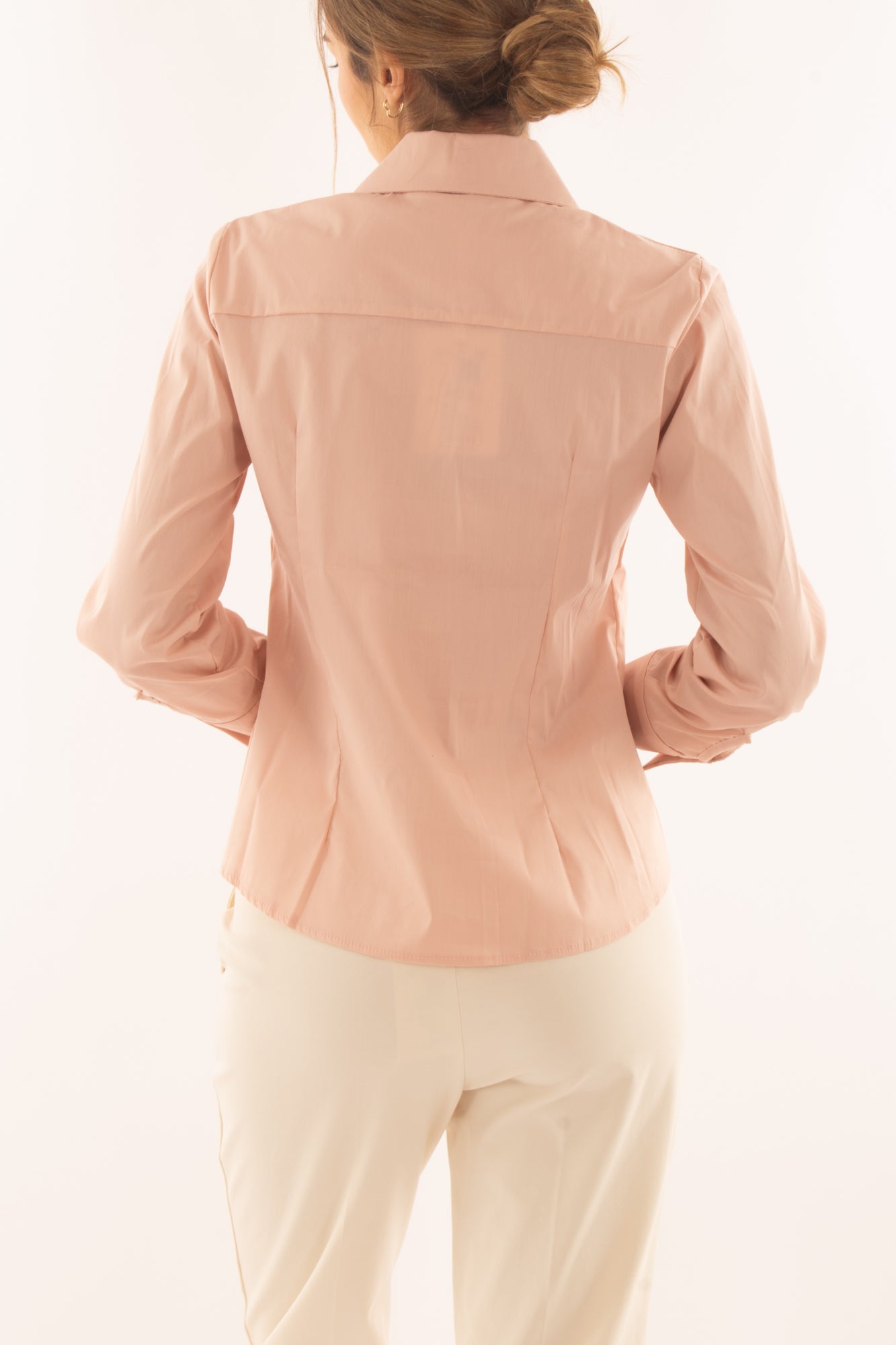 Camicia bottone gioiello da Donna Susy mix - Rosa