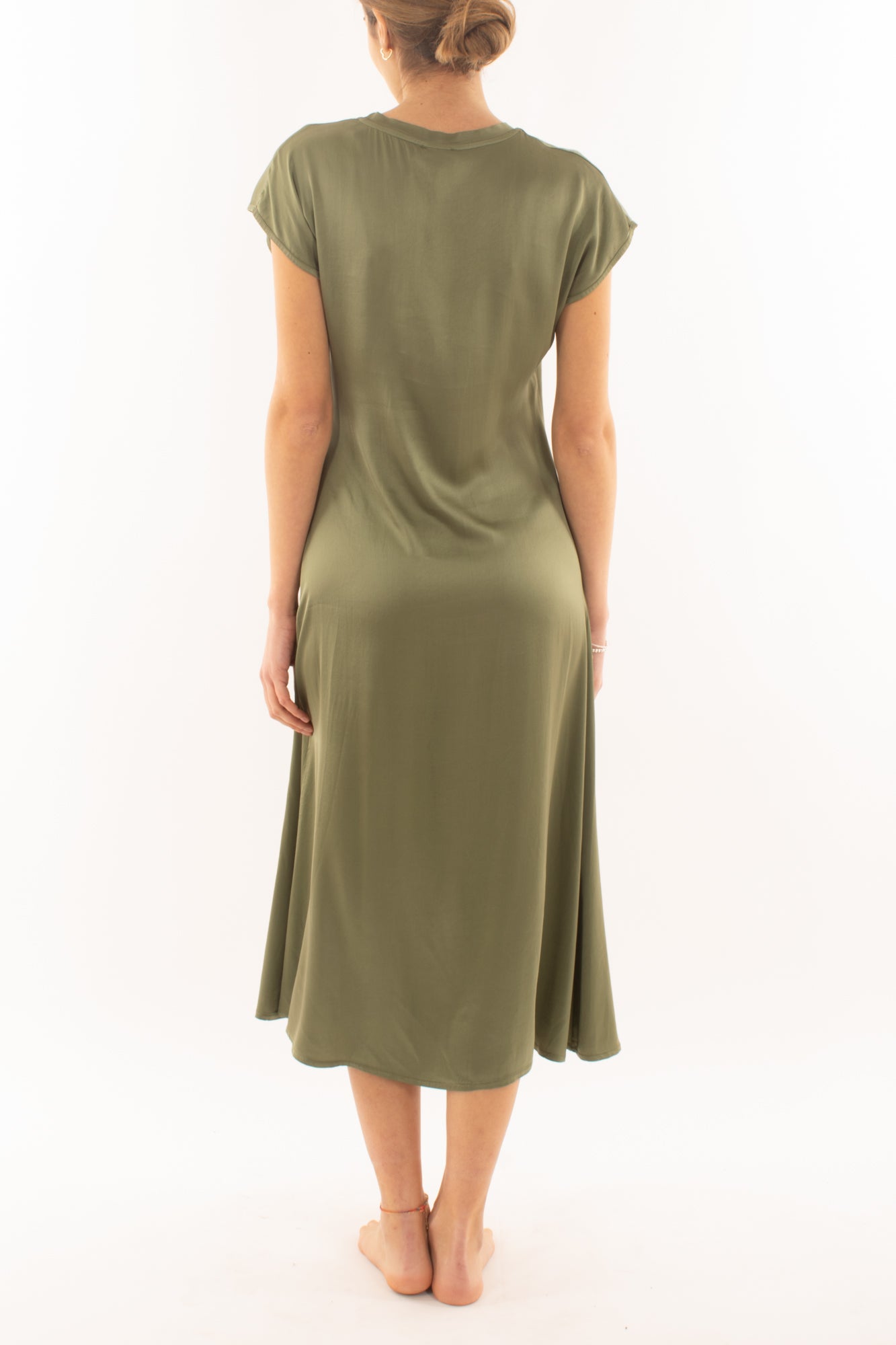 Abito in satin da Donna Susy mix - Verde