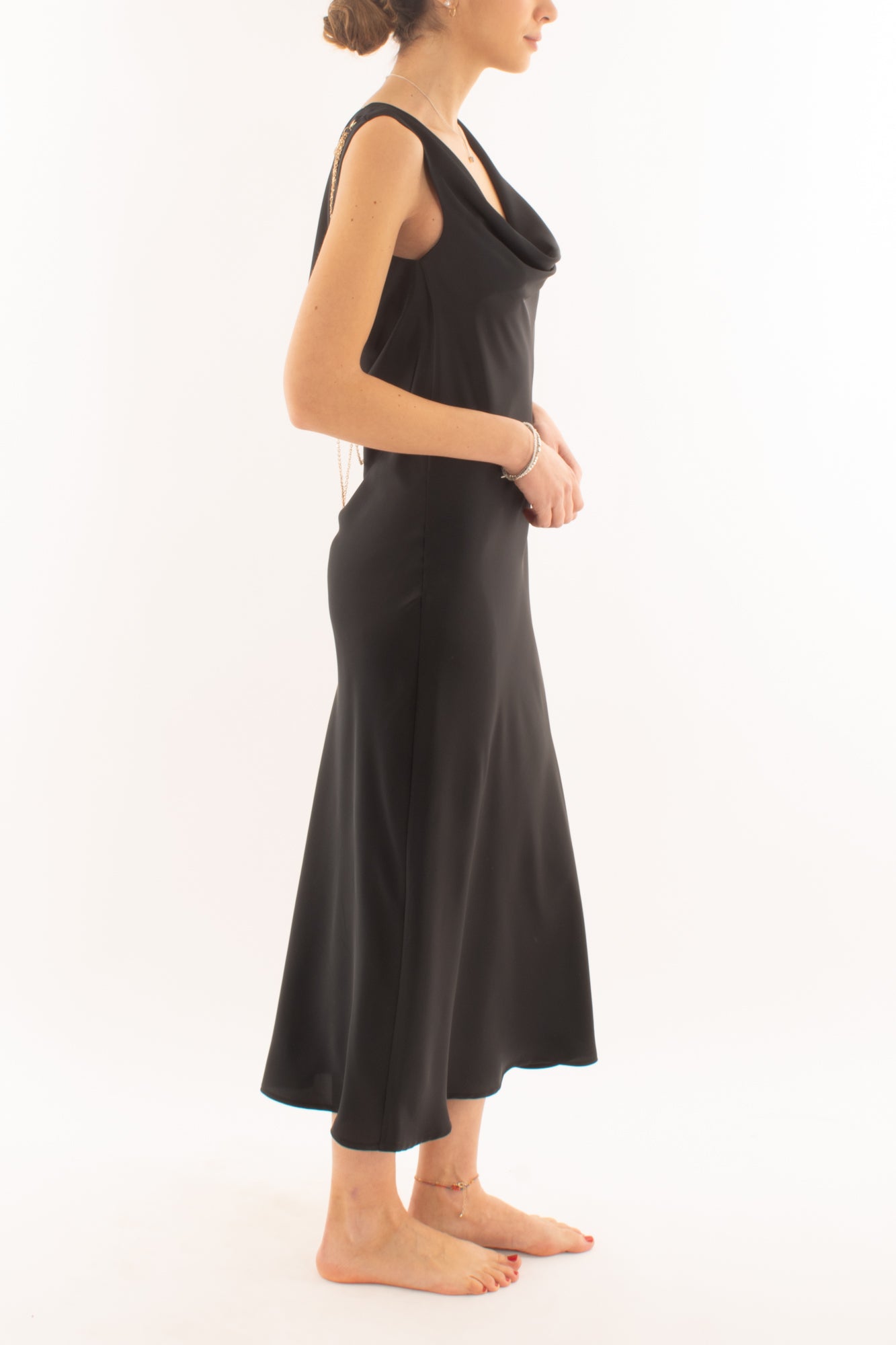 Abito con catene da Donna Susy Mix Elite - Nero