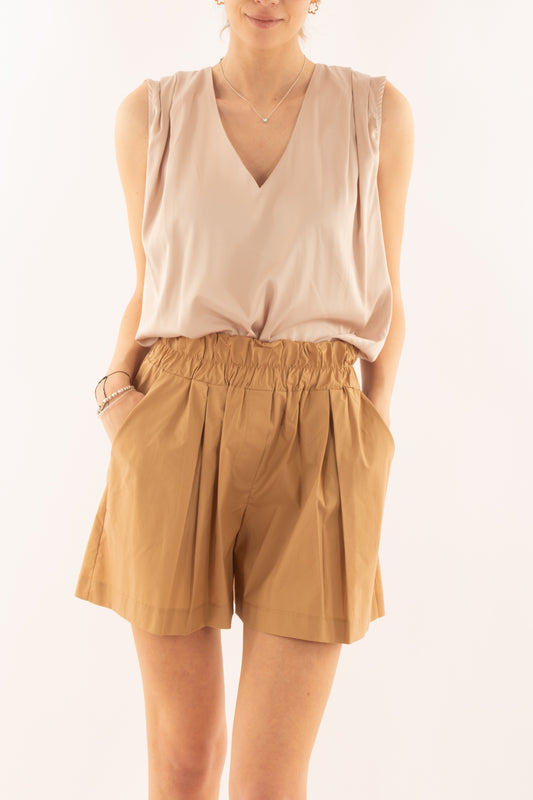 Blusa senza manica da Donna Susy mix - Beige