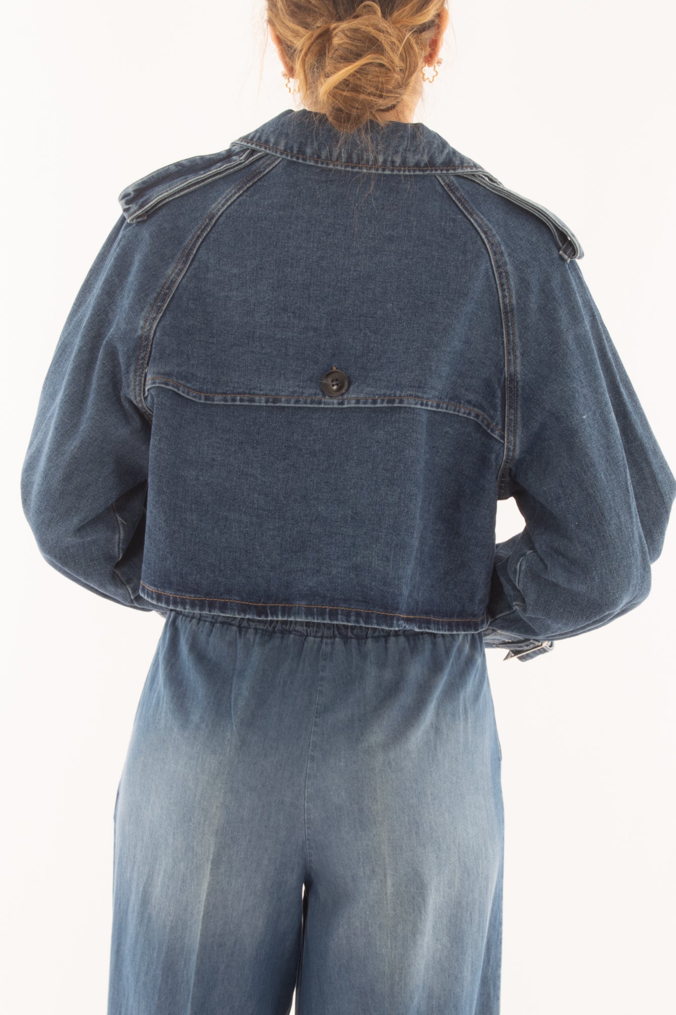 chiodo di jeans da Donna Susy mix - Denim