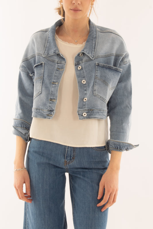 Giubbino di jeans da Donna Susy mix - Jeans