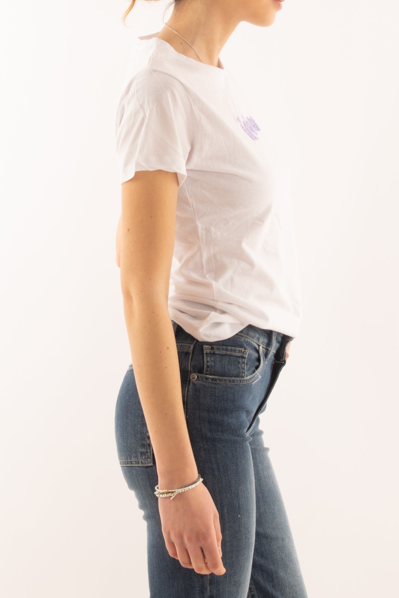 T-shirt wow da Donna Susy mix - Lilla