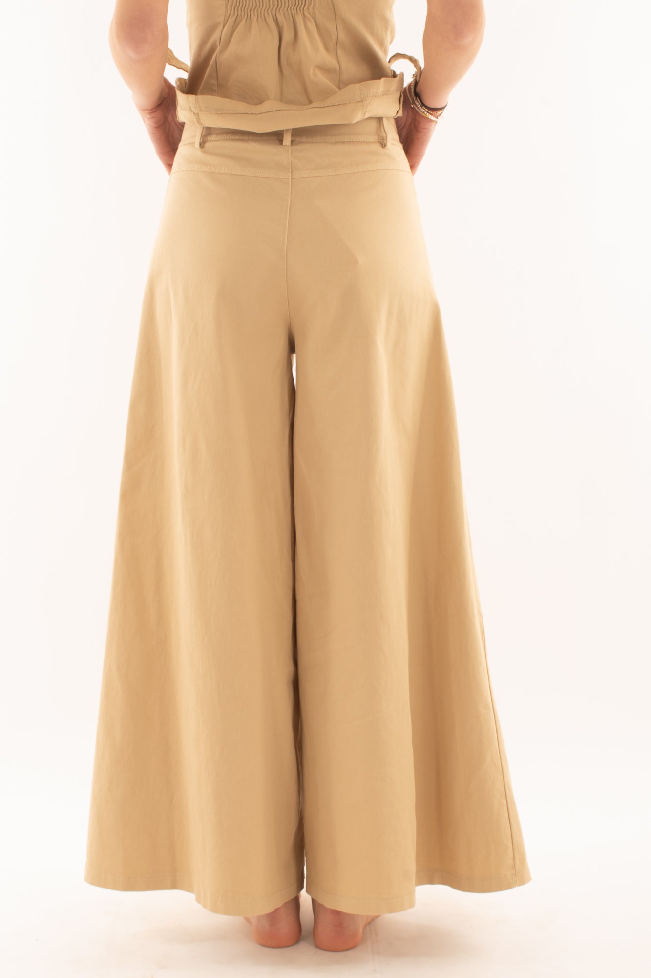 Pantalone a palazzo da Donna Susy mix - Safari