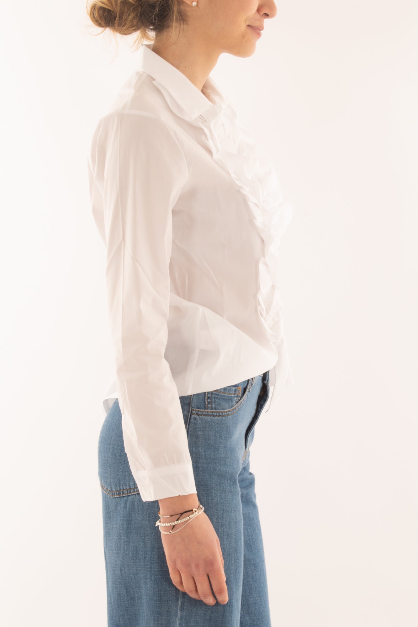 Camicia con rouge da Donna Susy mix - Bianco