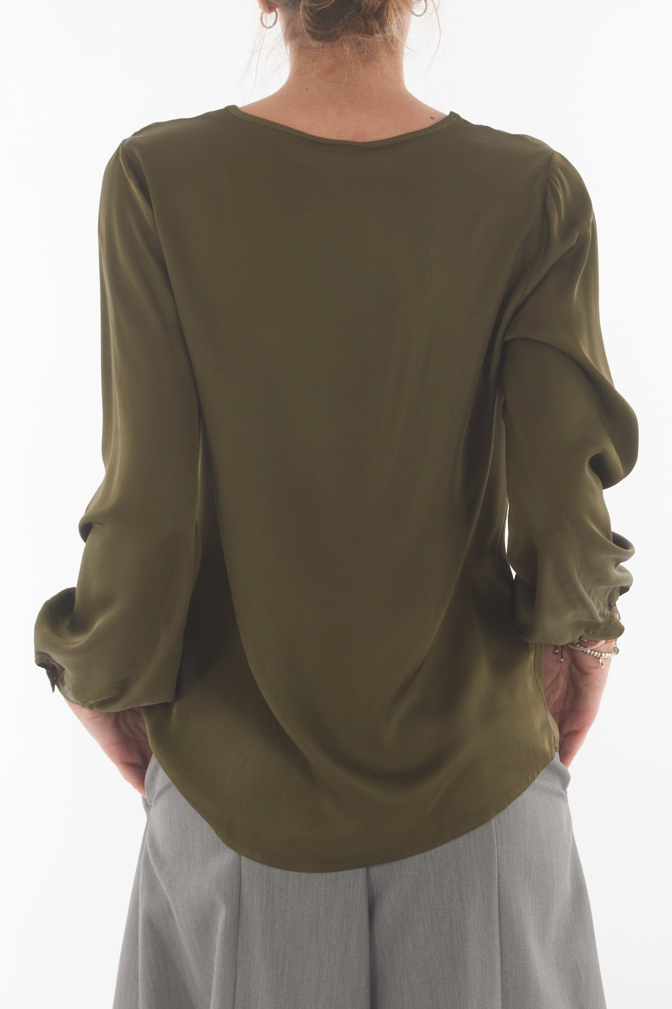 Blusa a v Dixie - Militare
