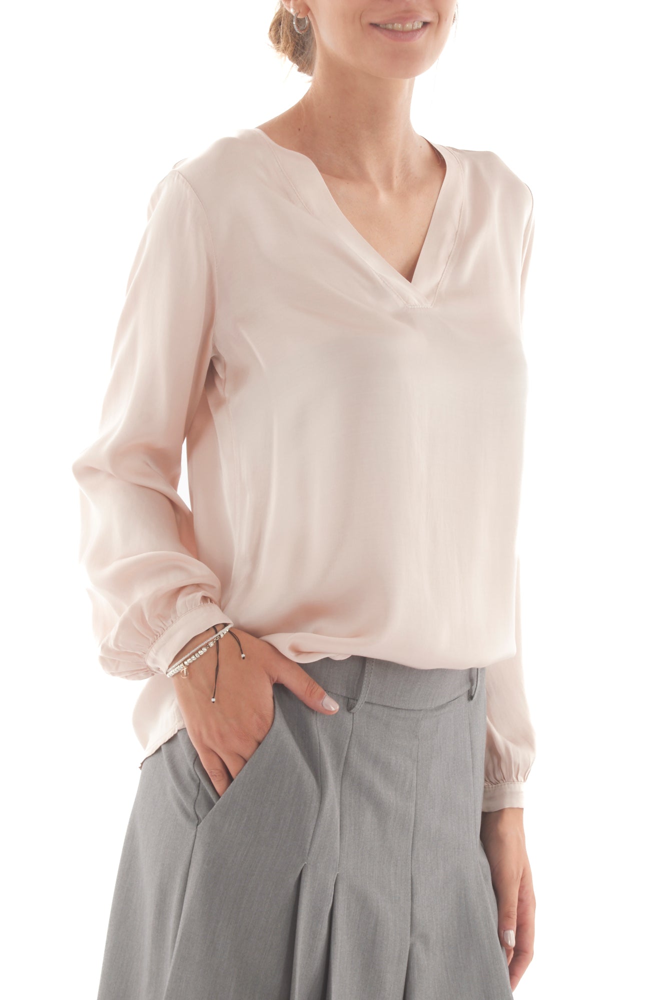 Blusa a v Dixie - Rosa
