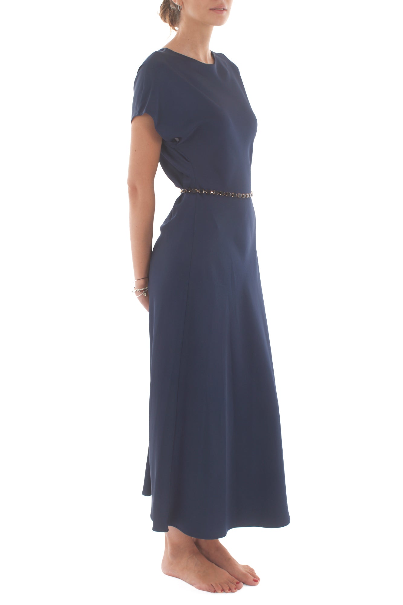 Abito con cinta Imperial - Blu