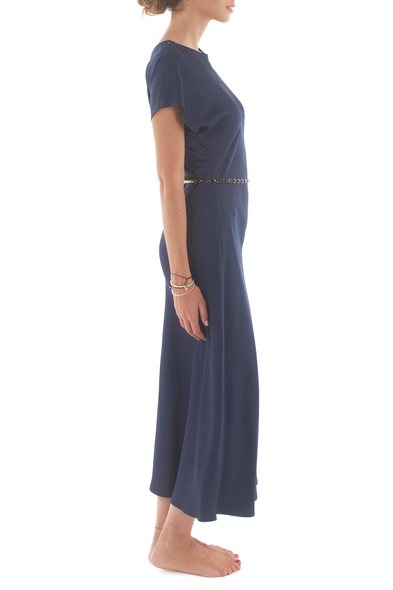Abito con cinta Imperial - Blu