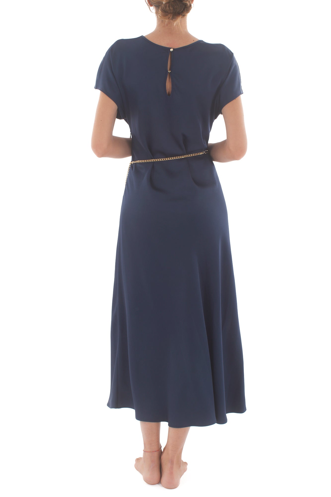 Abito con cinta Imperial - Blu