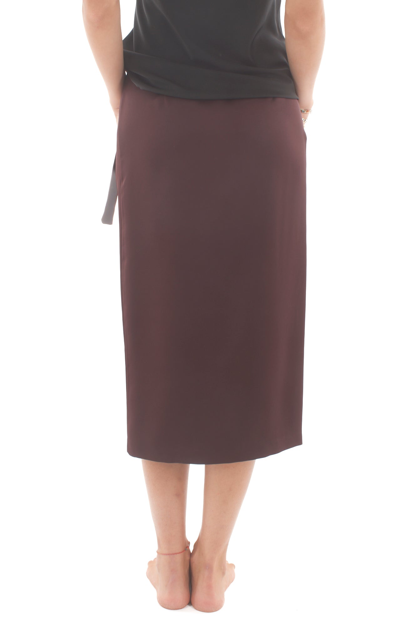 Gonna sarin 3/4 a portafoglio Imperial - Melanzana