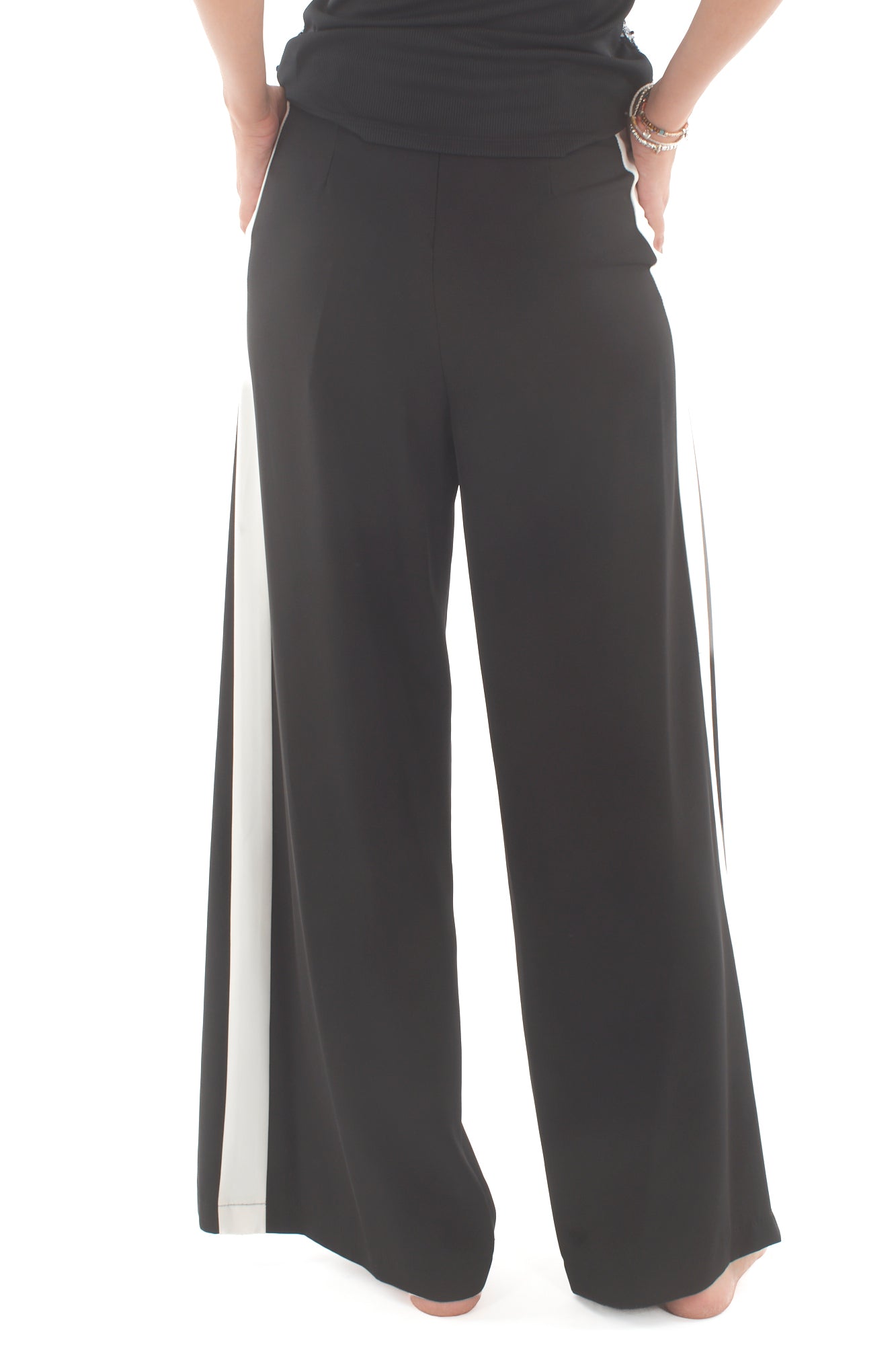 Pantalone con banda Imperial - Nero