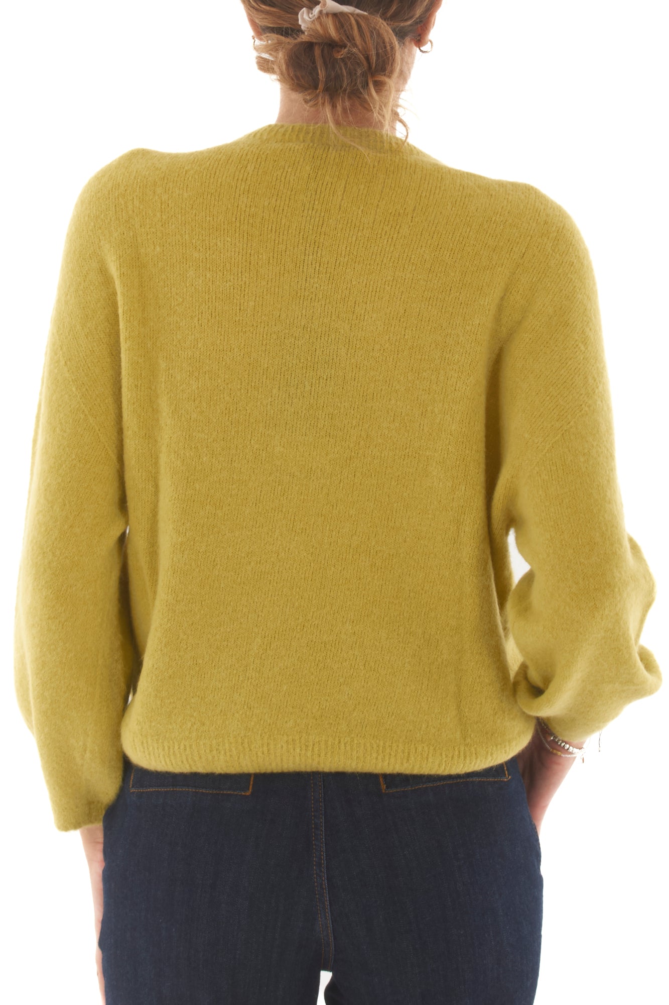 Maglione baby alpaca girocollo Metoo - Olio