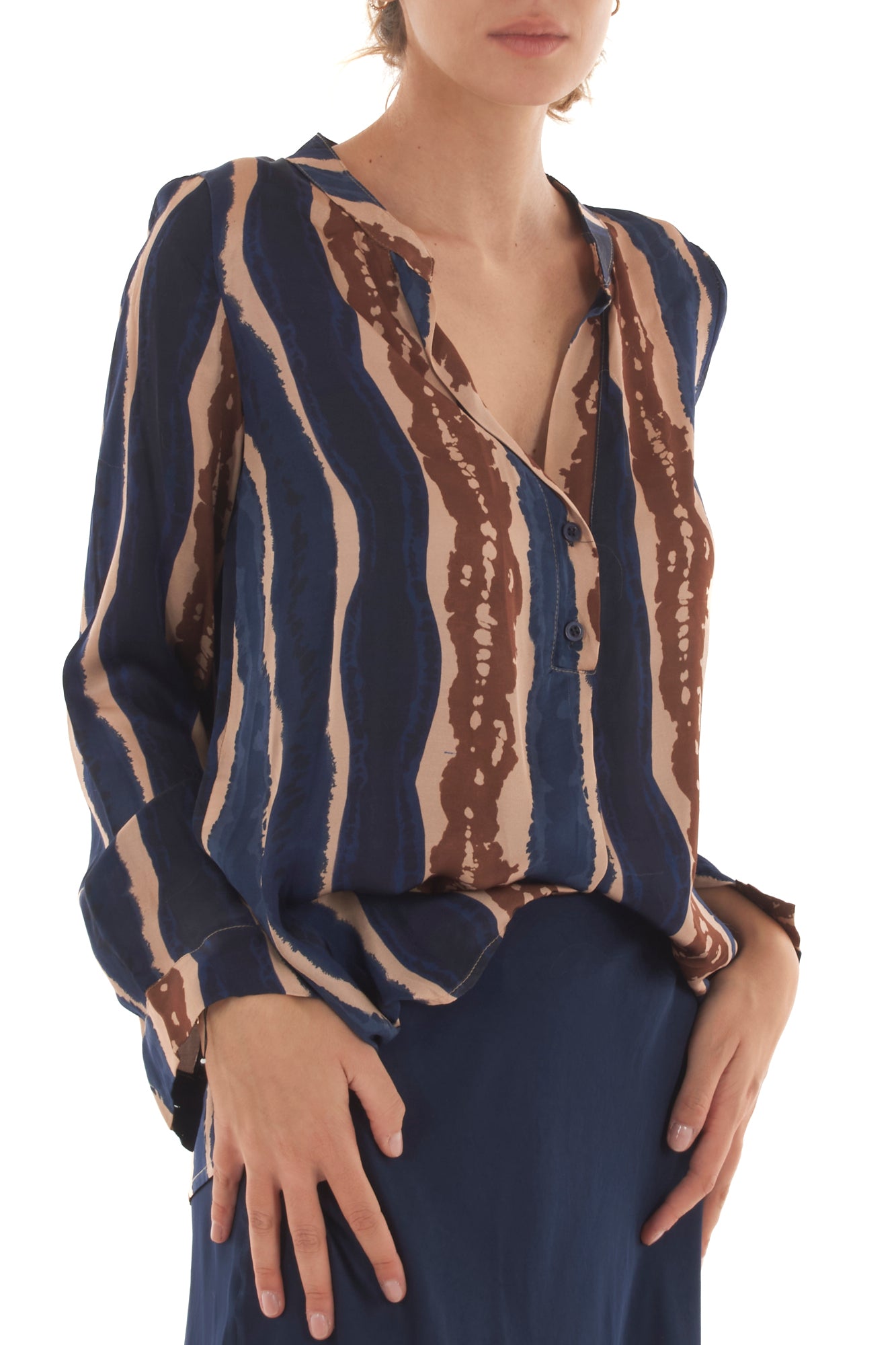 Blusa fantasia Metoo - Blu