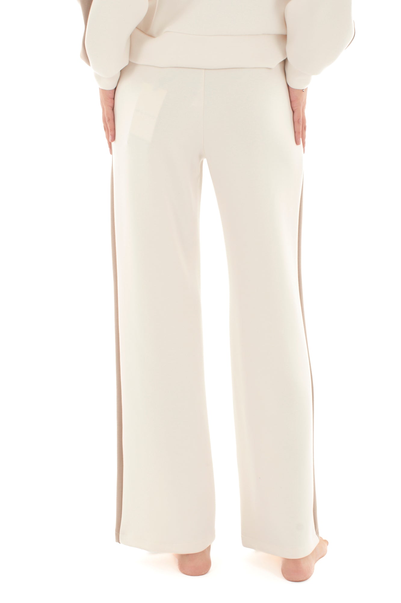 Pantalone con banda laterale Metoo - Burro