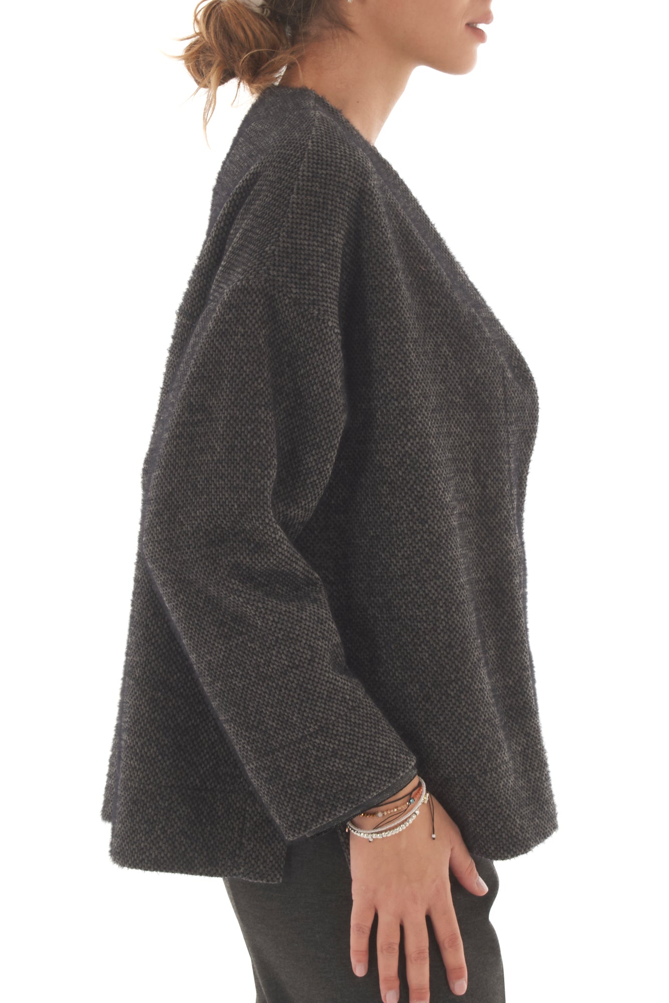 Giacca con tasche Metoo - Grigio