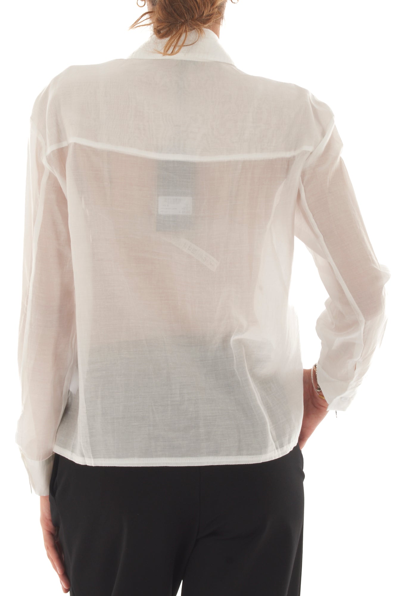 Camicia con pietre Metoo - Bianco