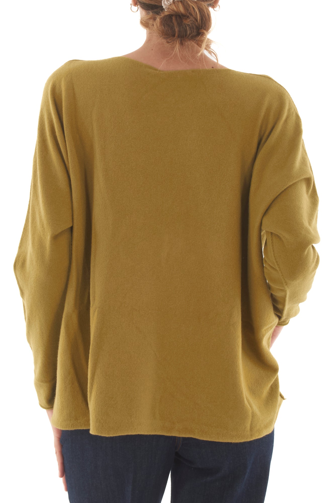 Maglione a scatoletta Metoo - Olio