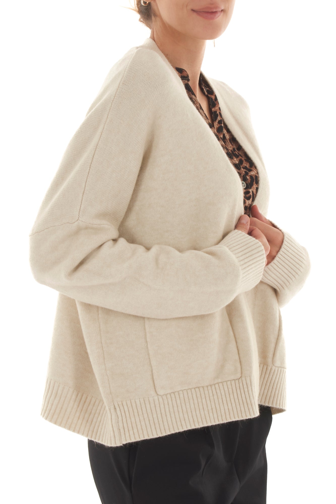 cardigan aperto Metoo - Burro