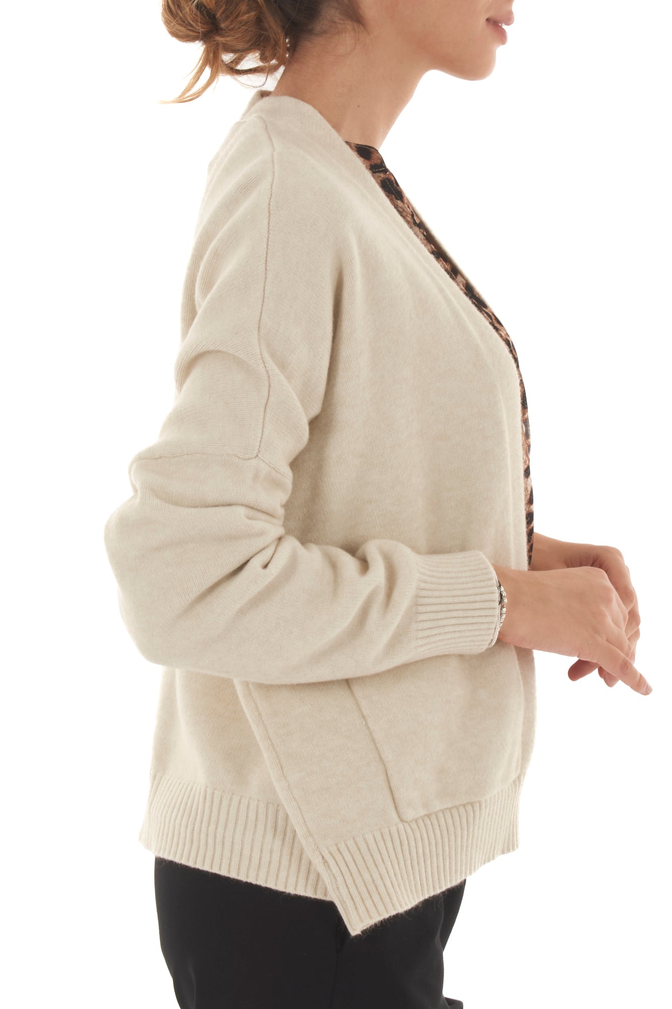 cardigan aperto Metoo - Burro