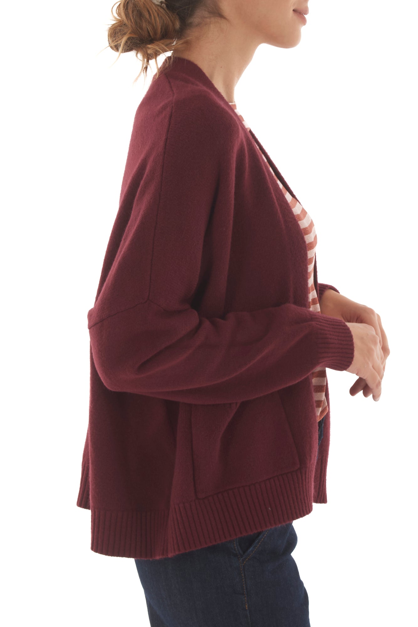 cardigan aperto Metoo - Vino