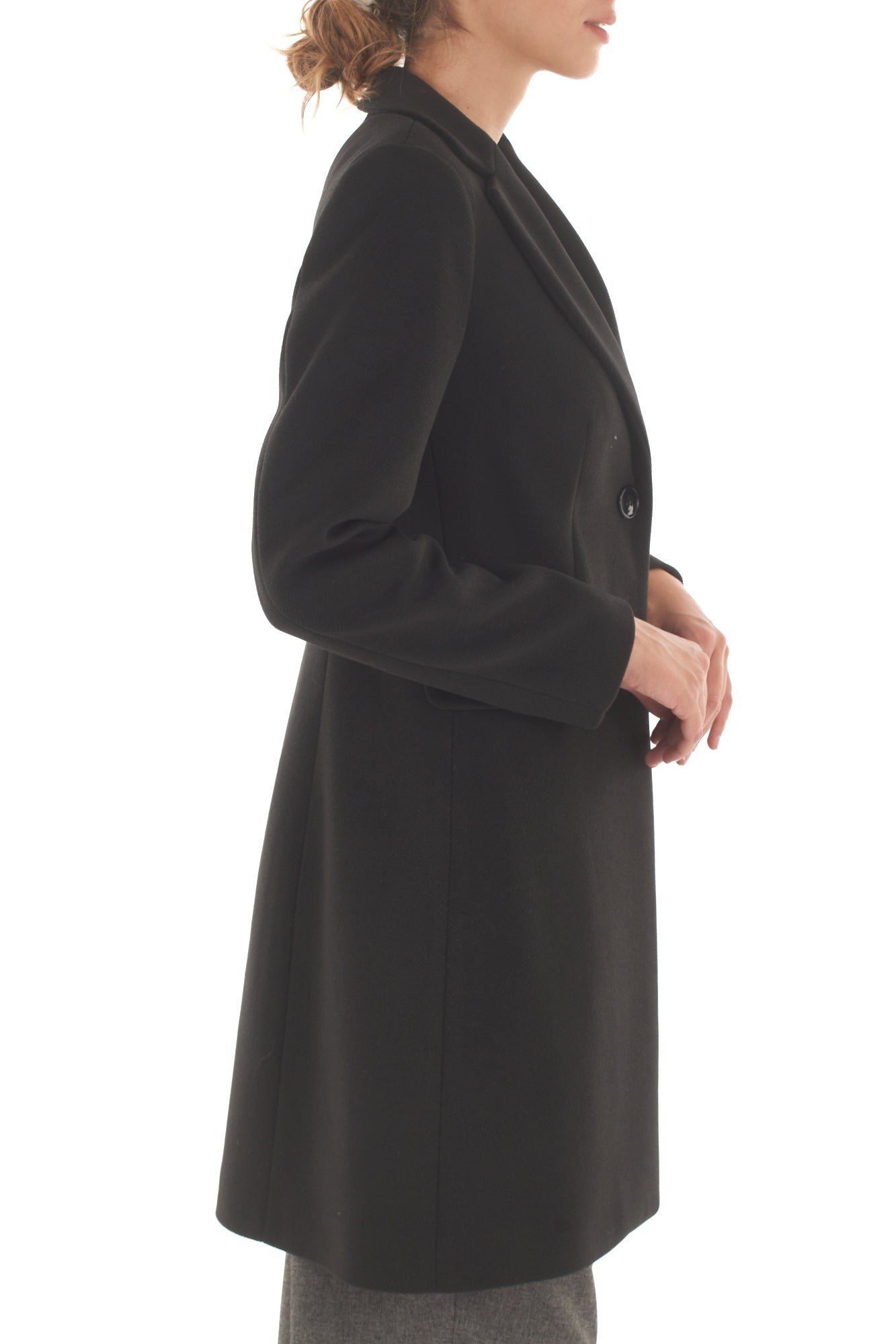 Cappotto mono petto Metoo - Burro