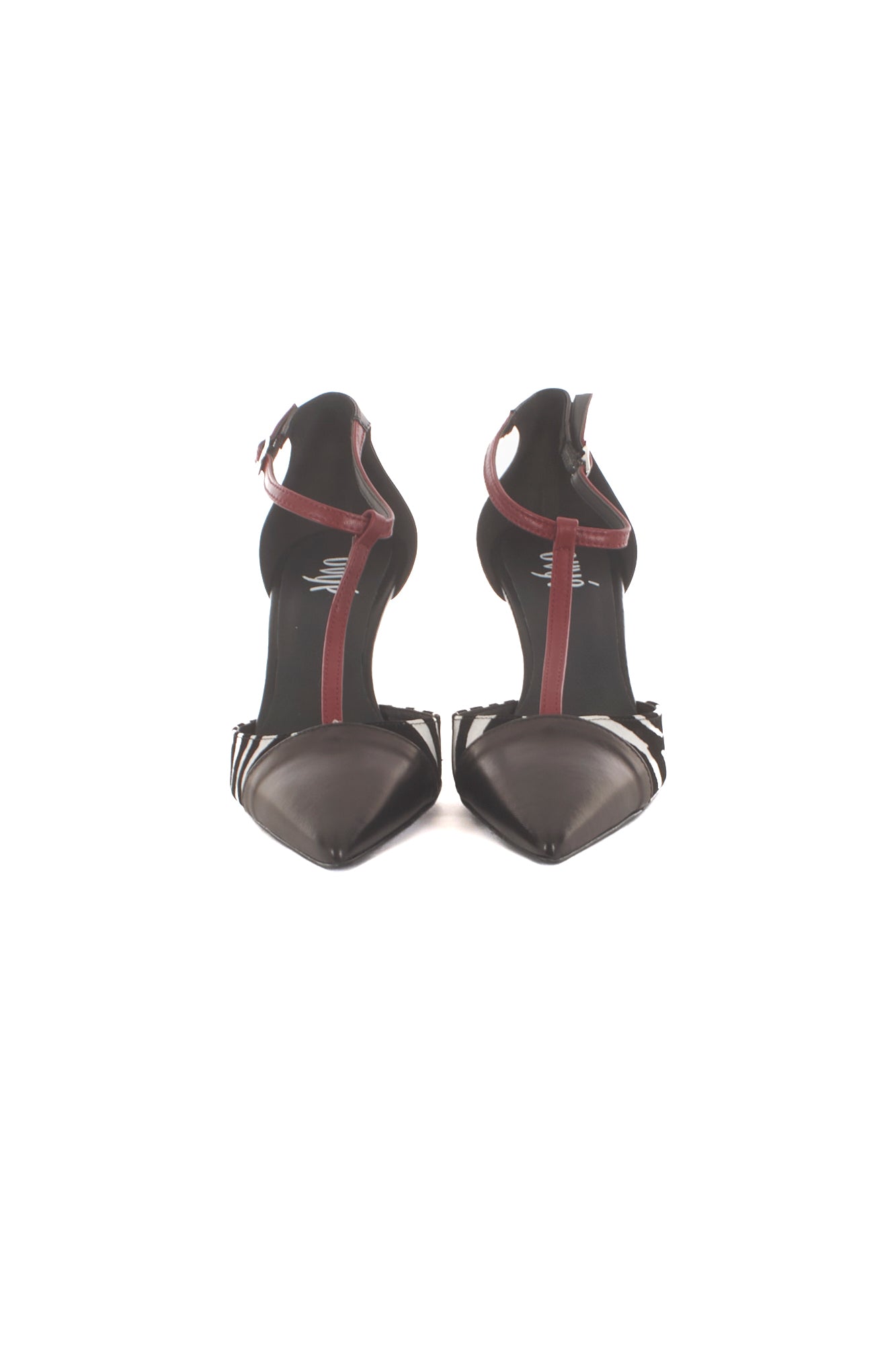 Decolletè tre colori Ovyè - nero/ Zebra