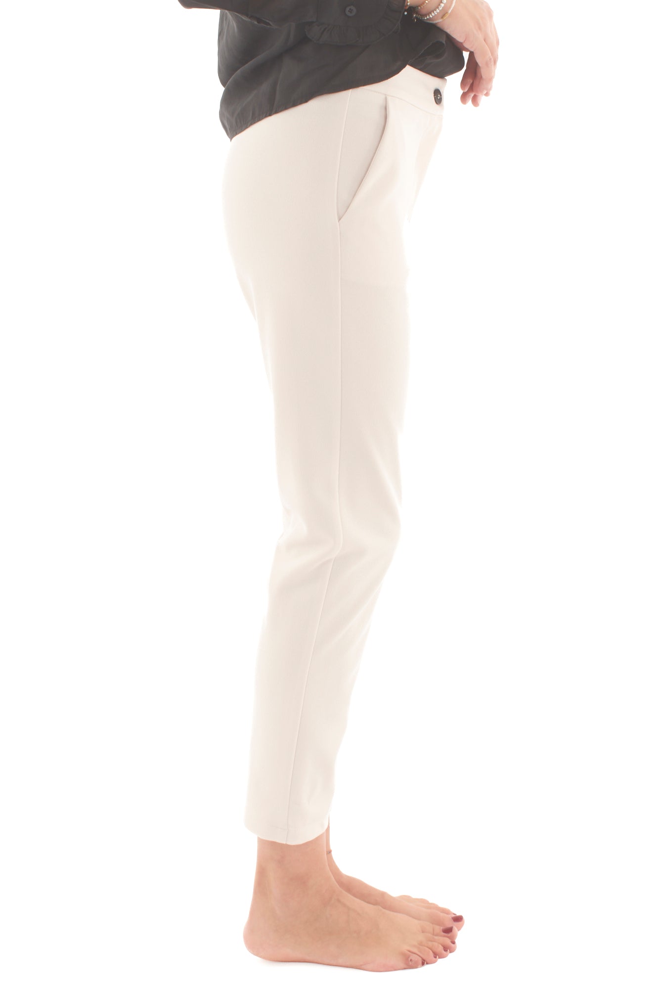 Pantalone slim Souvenir - Lana