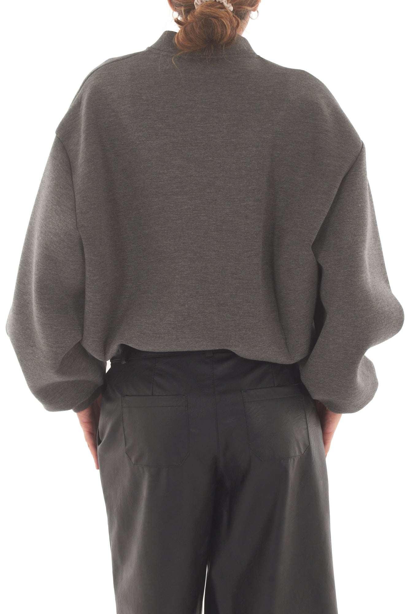 Bomber Susy mix - Grigio