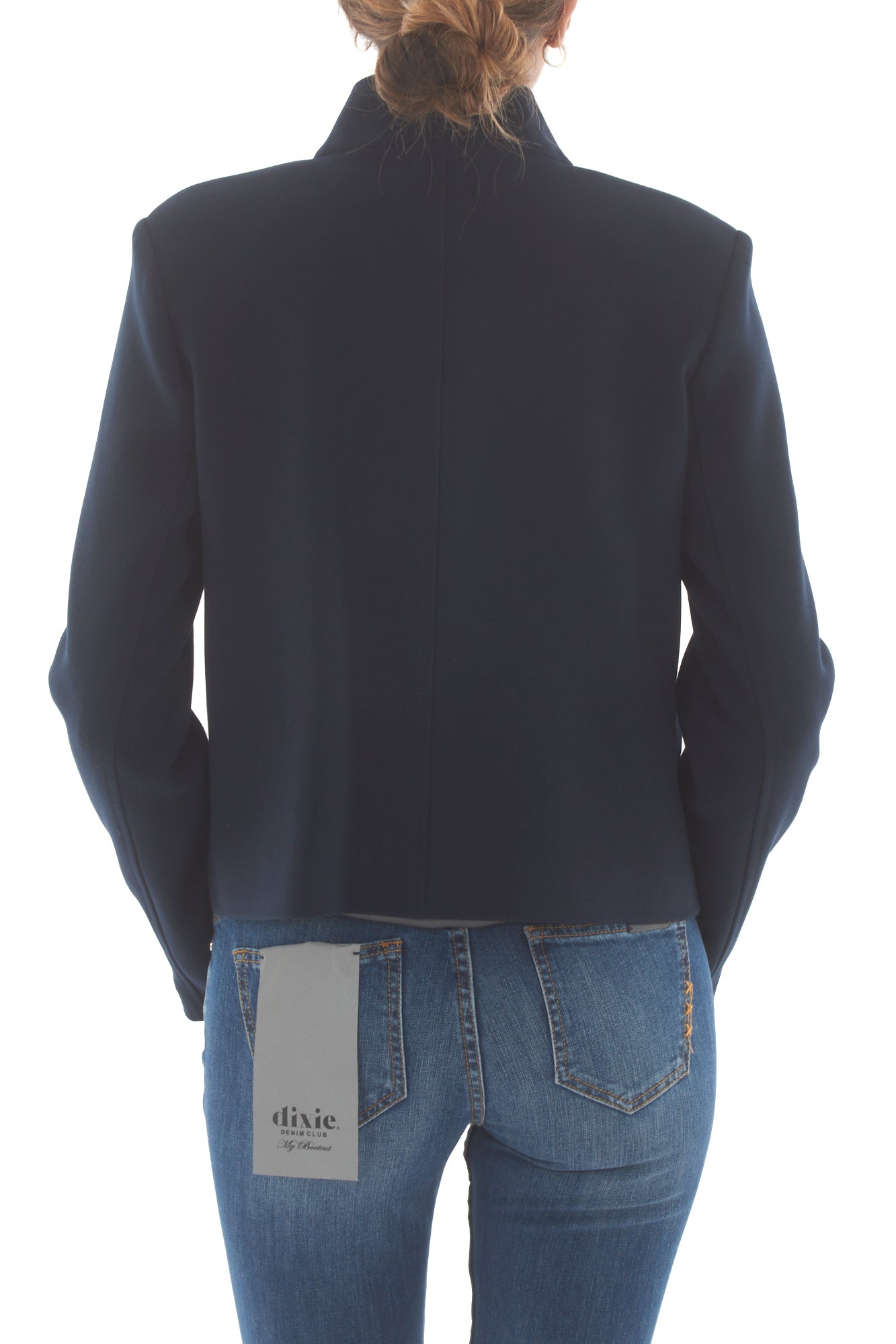 Giacca doppio petto Susy mix - Blu