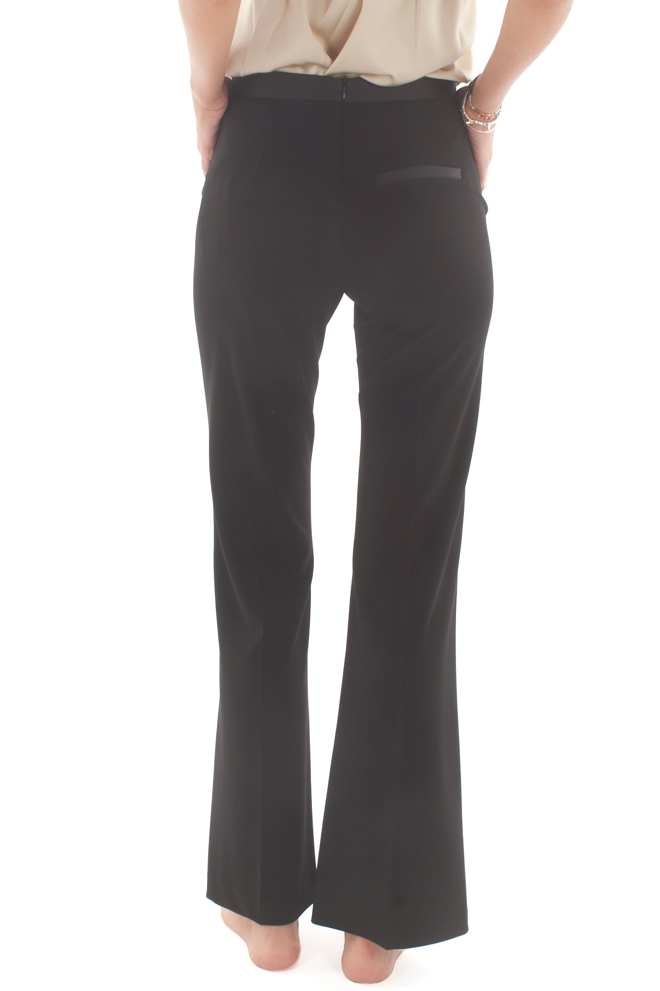 IMPERIAL Pantalone a zampetta Imperial Nero