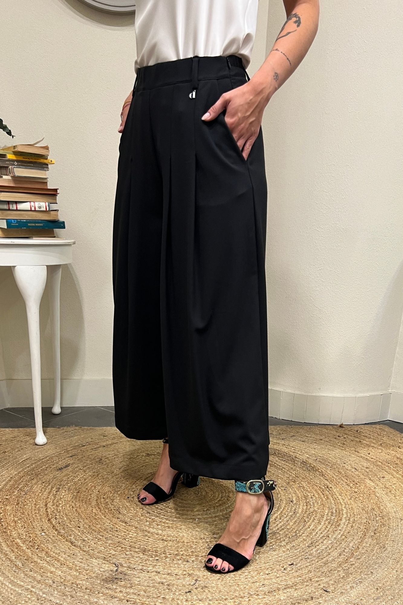 Pantalone palazzo alla caviglia Dixie