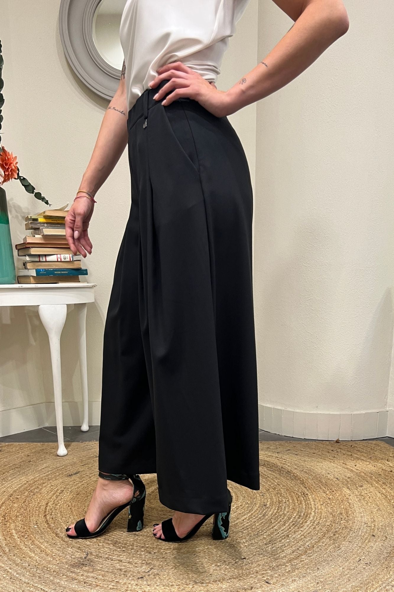 Pantalone palazzo alla caviglia Dixie